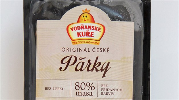 Vodňanské kuře Originál české párky