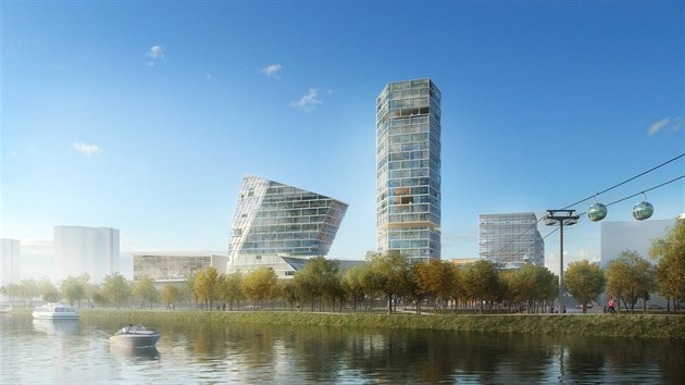 Multifunkční vnitroměstský projekt v centru běloruského Brestu, který zahrnuje pěší třídu, park, nábřeží, obchodní centrum, wellness, hotel, koncertní sál, multiplex, kanceláře a propojení obou částí města ležících na obou březích řeky Muchavec lanovou dráhou. Vše má stát okolo 70 milionů eur.