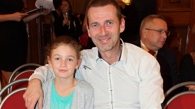 Petr Havlek s dcerou Luci