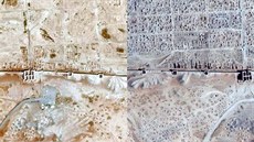 Boje v Sýrii se podepsaly i na poz�statcích starov�kého m�sta Dura Európos u...