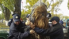 V ukrajinské Odse zadreli vzpurného Chewbaccu