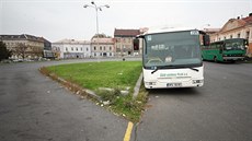 Plocha mezi Pemyslovou a Kotkovou ulicí v Plzni, kterou nyní vyuívají...