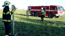 Poár raelinit u Frantikových Lázní zamstnal nkolik jednotek hasi....