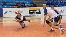 Momentka z utkání Zlín - Ústí nad Labem.