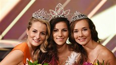 T�i nejúsp�n�j�í. Miss Aerobic 2015 se stala Melánia Da�ková (uprost�ed),...