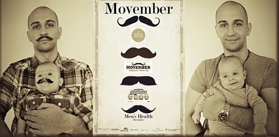 Břetislav Kyjonka vloni do akce Movember zapojil i svého syna. Se společnou...