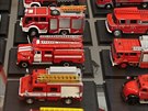 Muzeum v Krupce je unikátní rozsáhlou sbírkou model hasiských autíek.