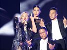 Katy Perry navtívila Madonnin koncert v Kalifornii, kde jí popová královna...