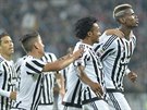 Gólová oslava v podání fotbalist Juventusu Turín