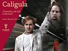 Plakát k pedstavení Divadla na Vinohradech Caligula