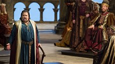 Scéna z Wagnerova Tannhäusera v Metropolitní ope�e