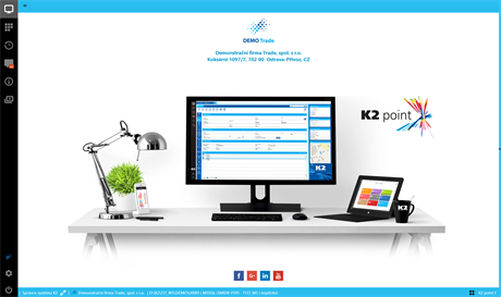 Nové grafické uivatelské rozhraní systému K2 Point