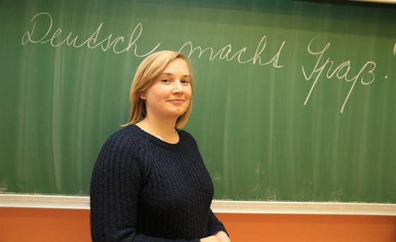 Klára Šmicová vyučuje němčinu na teplické základní škole v ulici Na Stínadlech.