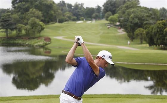 Justin Thomas na turnaji PGA v Kuala Lumpur.