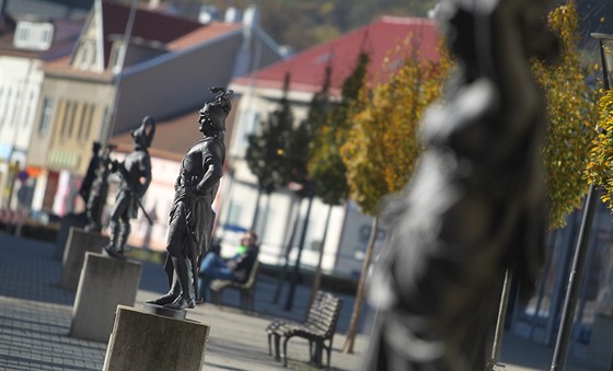Blansko bojuje o sochy v ulicích msta.