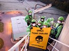 Greenpeace v Nmecku blokuje elektrárnu, kterou vlastní spolenost EPH Daniela...