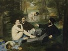 Edouard Manet: Snídan v tráv (1863)