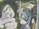 Pablo Picasso: Snídan v tráv podle Maneta (1962)