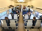 eské dráhy pedstavily nové vlaky InterPanter, které budou od prosince jako...