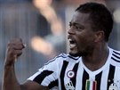 Patrice Evra se raduje z gólu Juventusu.
