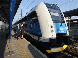 �eské dráhy p�edstavily nové vlaky InterPanter, které budou od prosince jako...