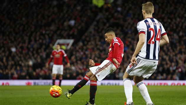 JESSE LINGARD SE OPR DO ME. Mlad zlonk Manchesteru stl, bval hr Reds Darren Fletcher pouze pihl.