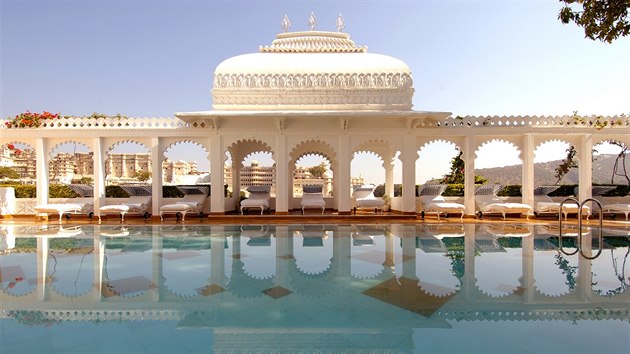 Taj Lake Palace: Chobotnika (1983) - Udaipur, Indie