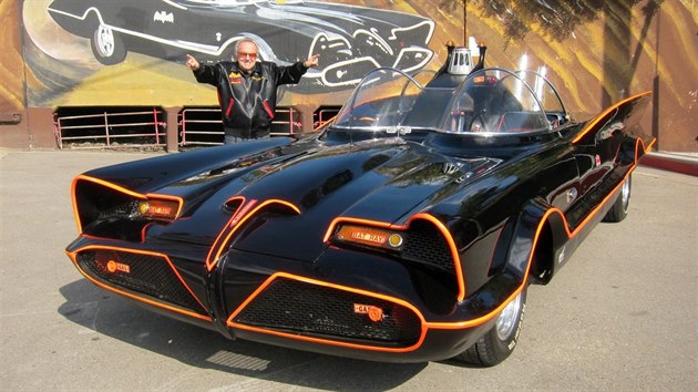 George Barris a jeho slavn filmov Batmobil