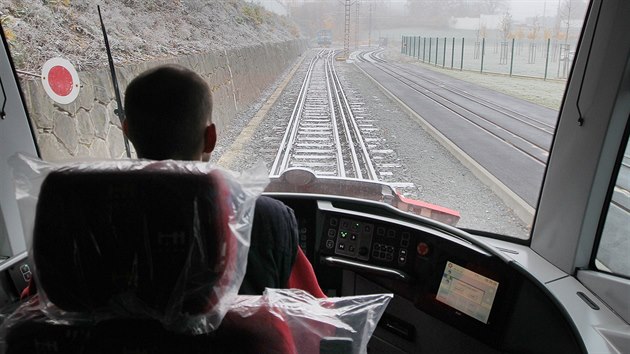 Vroba tramvaje v plzesk kod Transportation. (2. listopadu 2015)