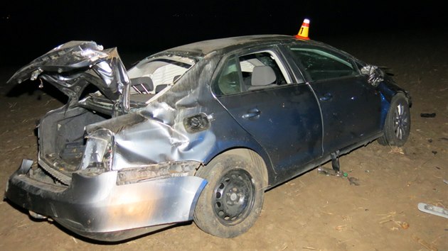 idii vbhla dle jeho slov na silnici R46 ped auto zv. Ve snaze zabrnit srce ale dostal smyk a vz pot skonil na poli, kde se nkolikrt pevrtil.