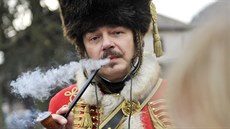 Rekonstrukce napoleonské bitvy ve �tokách u Jihlavy (7. listopadu 2015)