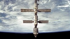 Mezinárodní kosmická stanice po odpoutání raketoplánu Atlantis 18. záí 2000....