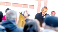 Náv�t�va prezidenta Milo�e Zemana v Pardubickém kraji