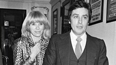 Alain Delon a Mireille Darcová v roce 1980
