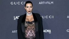 Kim Kardashianová v gothic stylu