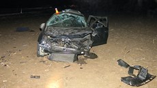 �idi�i vb�hla dle jeho slov na silnici R46 p�ed auto zv��. Ve snaze zabránit...