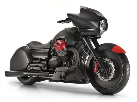 Moto-Guzzi nm uke nov bagger s motorem 1 400 ccm s typickmi vlci do...