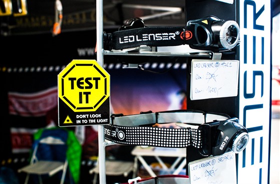 Pedstaven novinek na sportovnm veletrhu Sport Life 2015 - elovky Led Lenser