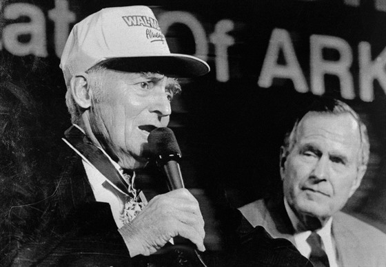 Zakladatel Walmartu Sam Walton