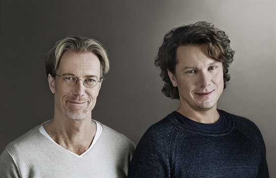 Švédská spisovatelská dvojice Anders Roslund a Stefan Thunberg