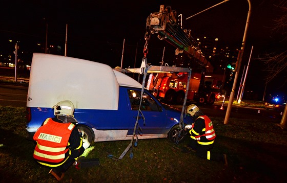 Hasii vyproovali Felicii pick-up s pomocí speciálního Bizona tém hodinu.