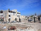 Asadova armáda dobyla letit nedaleko Aleppa (11. listopadu 2015)