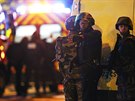 Útoky terorist v Paíi si vyádaly nkolik desítek mrtvých a zranných. (13....