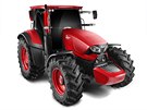 Koncept traktoru Zetor s designem od slavného studia Pininfarina