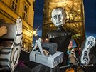 Satirický karnevalový prvod Sametové posvícení - Lo blázn (17. listopadu...