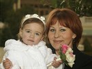 Charlottka Ella Gottová s babikou Blankou v Las Vegas (2008)