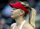ROZLADĚNÁ. Maria Šarapovová ve finále Fed Cupu.