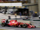 Kimi Räikkönen ve Velké cen Brazílie formule 1.