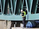 Pevnost nových most na trati Plze - Rokycany provily dv historické...