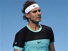panlský tenista Rafael Nadal v duelu Turnaje mistr s Andym Murrayem z Velké...